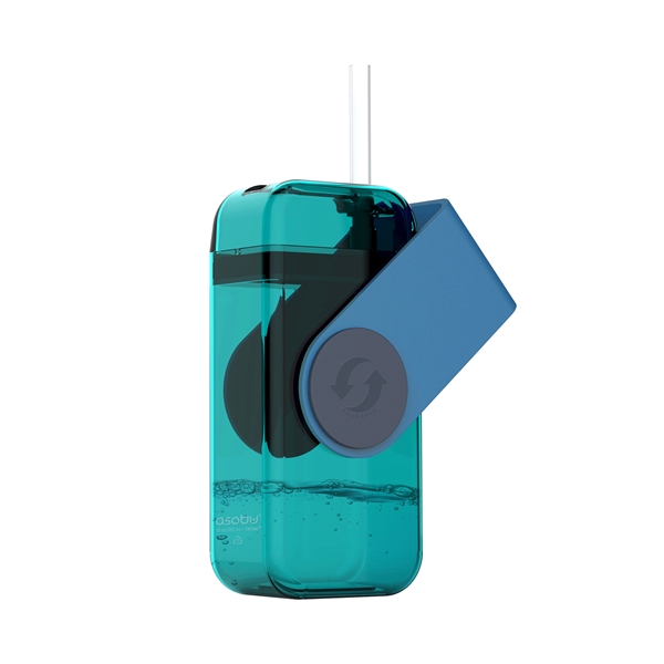 Tritan juice box with silicone straw.... from ASI 31518 ADNART / Ad-N-Art
