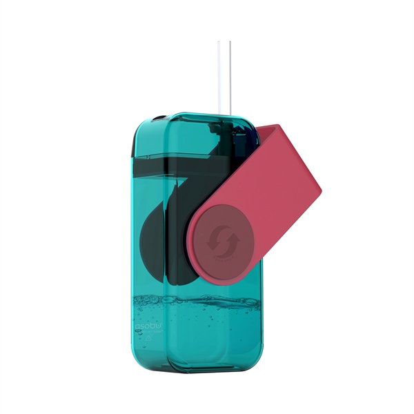 Tritan juice box with silicone straw.... from ASI 31518 ADNART / Ad-N-Art