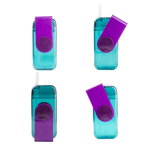 Tritan juice box with silicone straw.... from ASI 31518 ADNART / Ad-N-Art