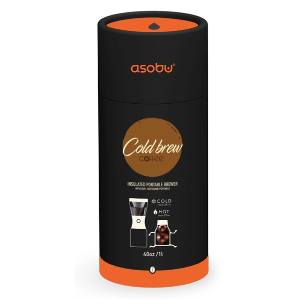 40 oz./450 ml cold brew insulated portable brewer.... from ASI 31518 ADNART