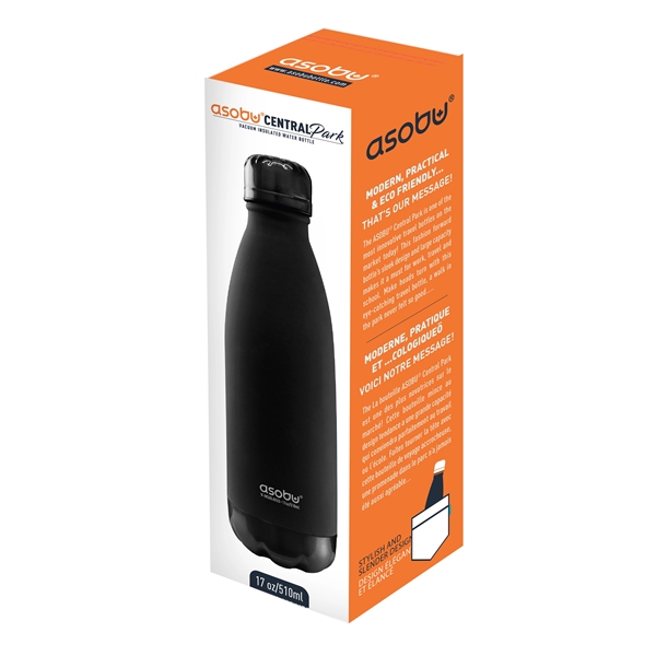 Double wall vacuum insulated travel bottle.... from ASI 31518 ADNART / Ad-N-Art