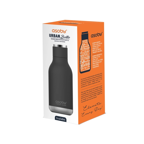 URBAN Bottle - Fashionable & Practical: 16 oz, Double Wall Stainless... from ASI 31518 ADNART