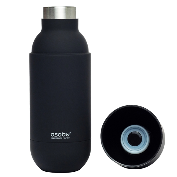 Stylish Double wall vacuum insulated stainless steel water bottle.... from ASI 31518 ADNART