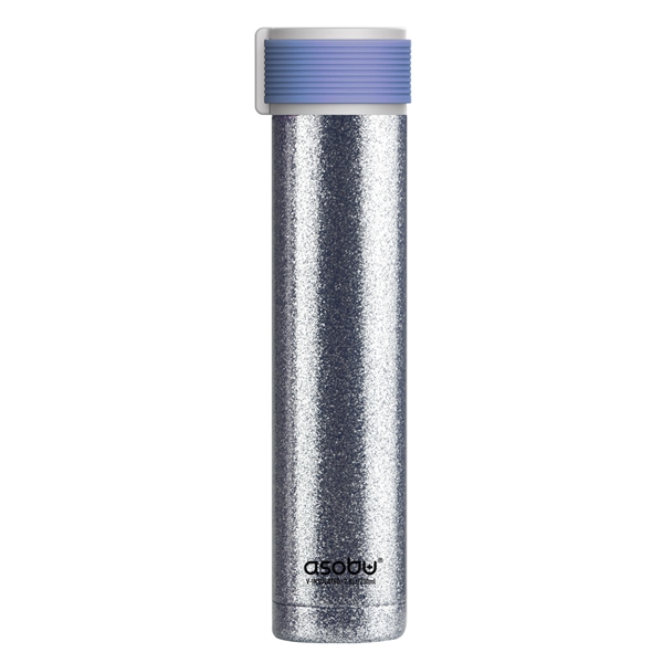 Skinny glitter water bottle, 7.8oz/230ml..... from ASI 31518 ADNART
