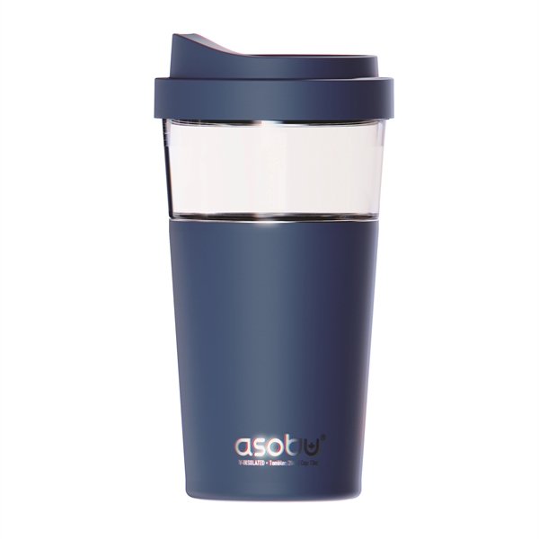 Hot and Cold Travel Mug with Vacuum Insulation and See Through... from ASI 31518 ADNART