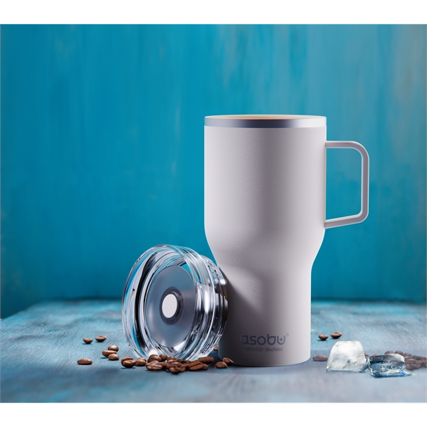 The Perfect TRAVEL MUG - 28 Oz, Ergonomic Handle, 360 Drinking... from ASI 31518 ADNART