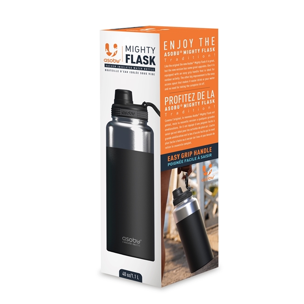 40 oz Leak Proof Insulated Bottle with Easy Carry Loop Handle... from ASI 31518 ADNART