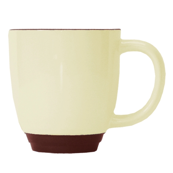 14 Oz. ceramic mug with almond body.... from ASI 74245 Nordic Co Inc / Nordic Nordic Promos