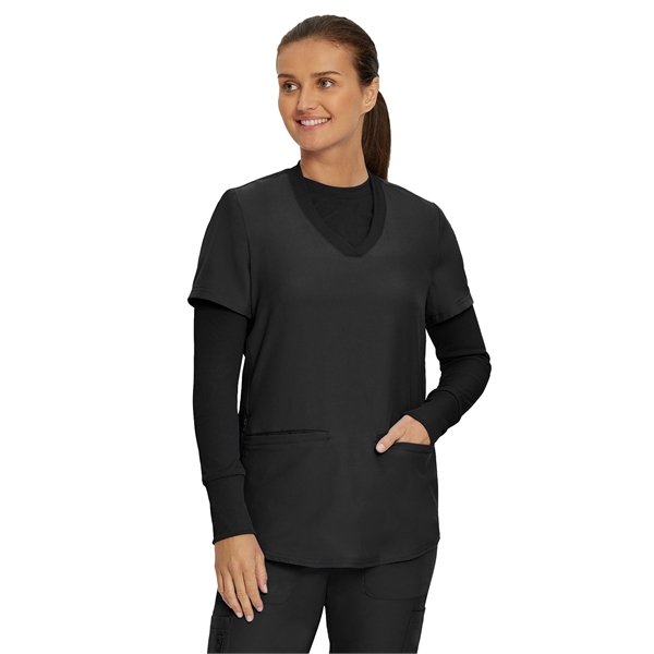 Landau Forward Women's Long-Sleeve Tee... from ASI 86018 Scrub Authority / Uniform Stores