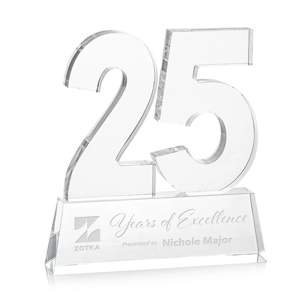 Milestone Award. Available with single, double or triple digits, these awards... from ASI 84592 St Regis Group / St Regis
