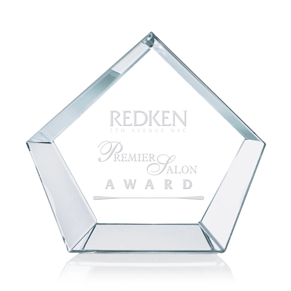 This pentagonal award features large and bold beveled edges surrounding its... from ASI 84592 St Regis Group / St Regis