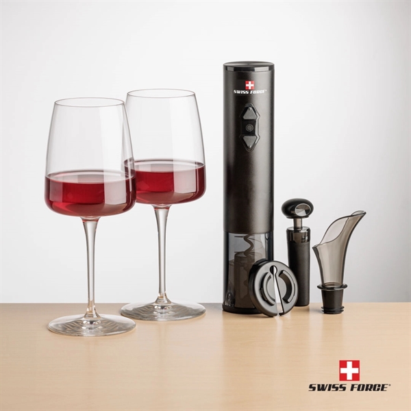Giftset includes 2 Dunhill wine glasses and Swiss Force® wine opener... from ASI 84592 St Regis Group