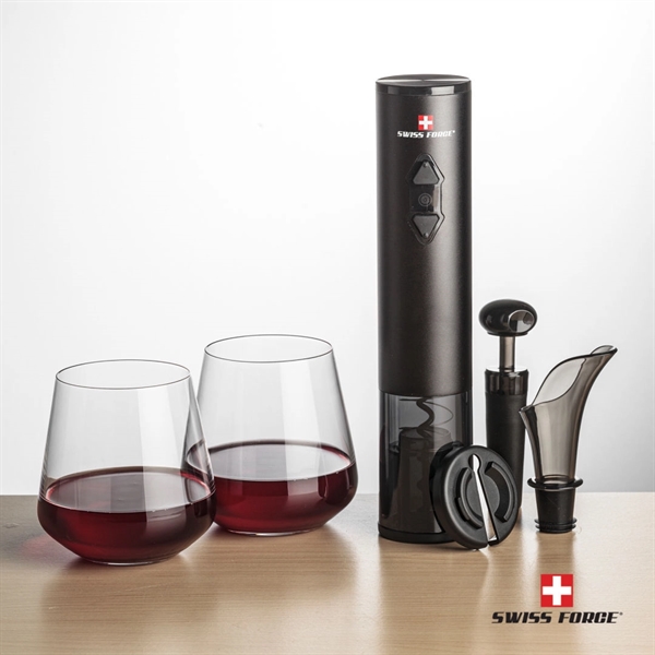 Giftset includes 2 or 4 Cannes Stemless wine glasses and Swiss... from ASI 84592 St Regis Group