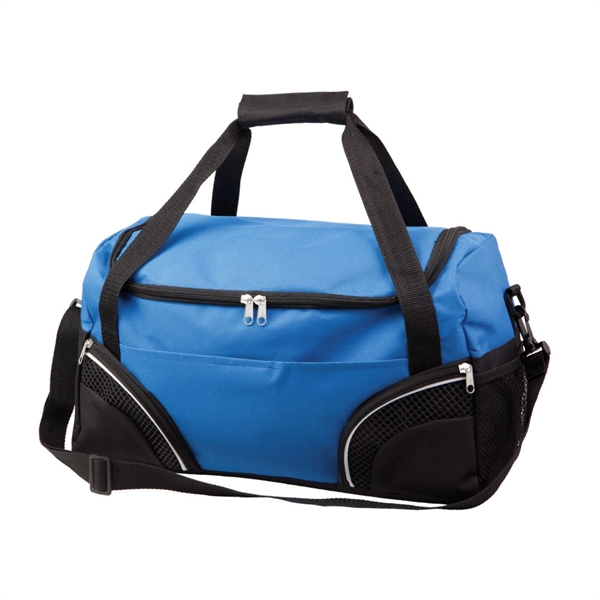Polyester bag with sports bottle pocket and large main compartment.... from ASI 84592 St Regis Group