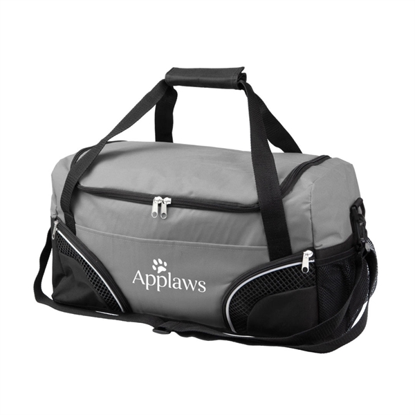 Polyester bag with sports bottle pocket and large main compartment.... from ASI 84592 St Regis Group