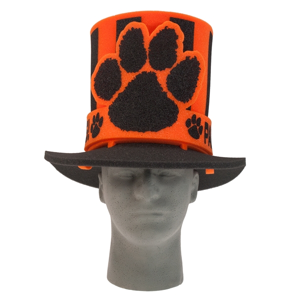 13" Foam fan hat with big paw band.... from ASI 77280 Pepco Poms / Pepco Poms