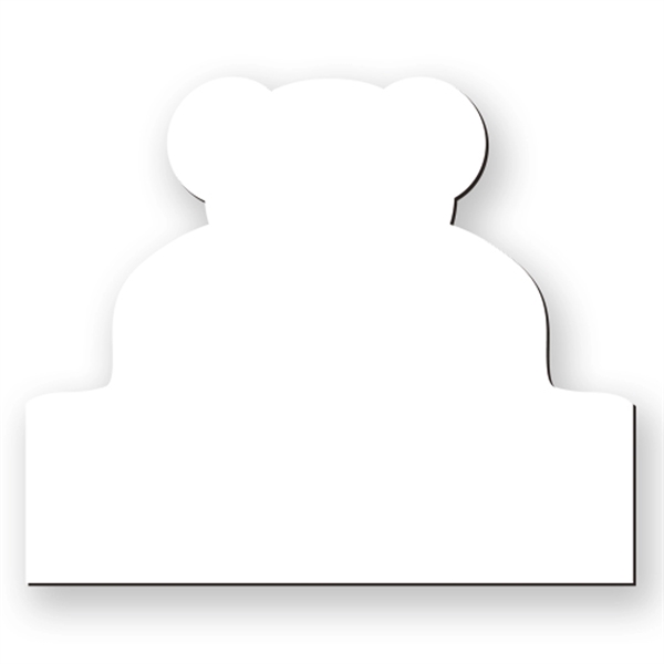 Teddy Bear Shape Calendar Pad Magnets.... from ASI 93520 Ventura Inc