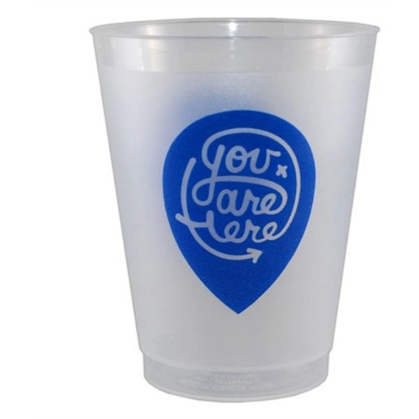 Natural frost flex cup; flexible polypropylene material.... from ASI 35745 American Zebra Line/AZL