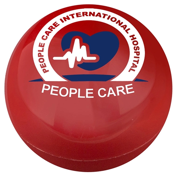 Vanilla flavored lip moisturizer in round ball.... from ASI 62660 Innovation Line