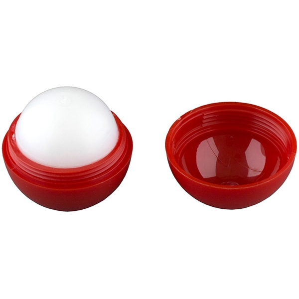 Vanilla flavored lip moisturizer in round ball.... from ASI 62660 Innovation Line