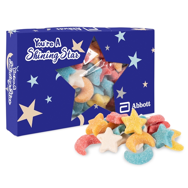 You're a Star Die Cut Box With Gummy Glitter Sour Stars... from ASI 44900 NC Custom (CI/Lanco)