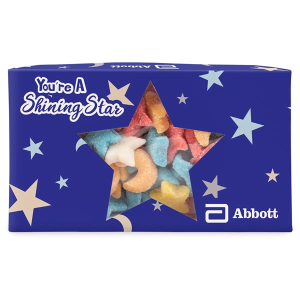 You're a Star Die Cut Box With Gummy Glitter Sour Stars... from ASI 44900 NC Custom (CI/Lanco)