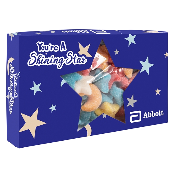 You're a Star Die Cut Box With Gummy Glitter Sour Stars... from ASI 44900 NC Custom (CI/Lanco)