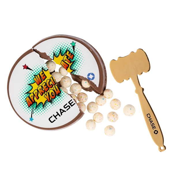 Smash Chocolate Cake w/ Birthday Cake Bites & Color Topper... from ASI 44900 NC Custom (CI/Lanco) / Chocolate Inn