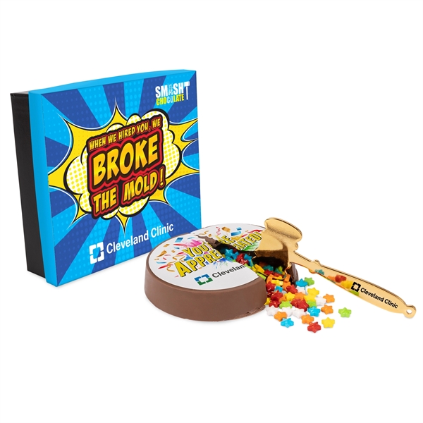 Smash Chocolate Cake w/ Starzmania & Color Topper... from ASI 44900 NC Custom (CI/Lanco) / Chocolate Inn