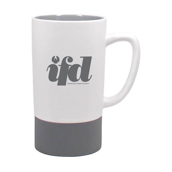 16 Oz. Combo Mug with Matte white finish available in variety... from ASI 74245 Nordic Co Inc / Nordic Nordic Promos