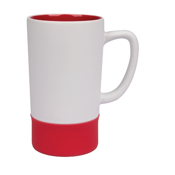 16 Oz. Combo Mug with Matte white finish available in variety... from ASI 74245 Nordic Co Inc / Nordic Nordic Promos