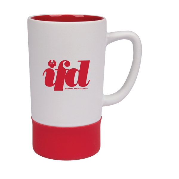 16 Oz. Combo Mug with Matte white finish available in variety... from ASI 74245 Nordic Co Inc / Nordic Nordic Promos