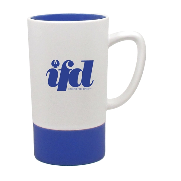 16 Oz. Combo Mug with Matte white finish available in variety... from ASI 74245 Nordic Co Inc / Nordic Nordic Promos