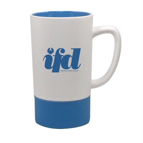 16 Oz. Combo Mug with Matte white finish available in variety... from ASI 74245 Nordic Co Inc / Nordic Nordic Promos