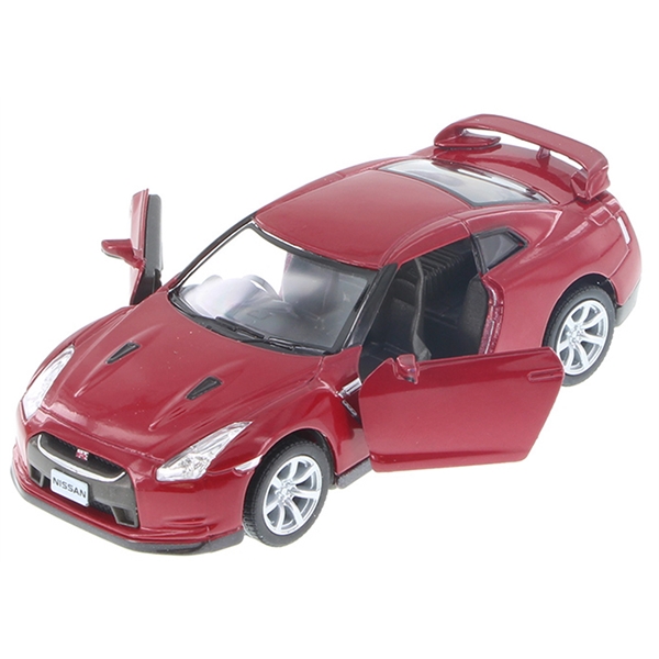 Die cast metal Nissan car.... from ASI 85620 H M Schmidt Co Inc / Traveling Billboard