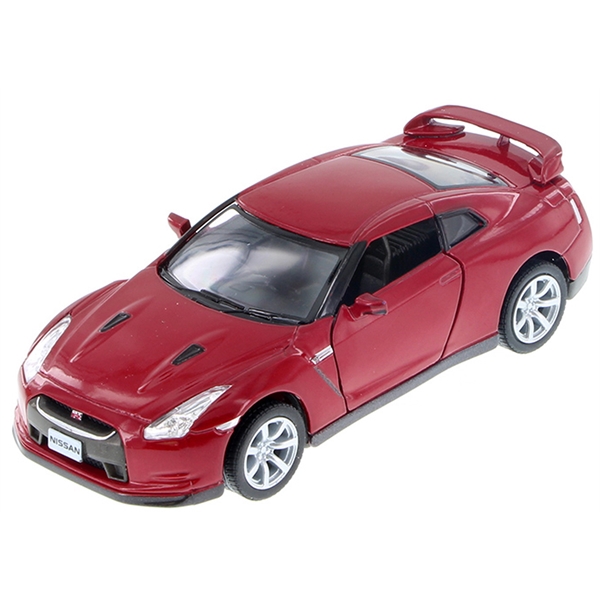 Die cast metal Nissan car.... from ASI 85620 H M Schmidt Co Inc / Traveling Billboard