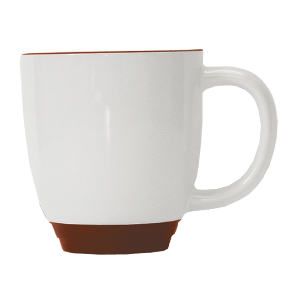 14 Oz. ceramic mug with white body.... from ASI 74245 Nordic Co Inc / Nordic Nordic Promos