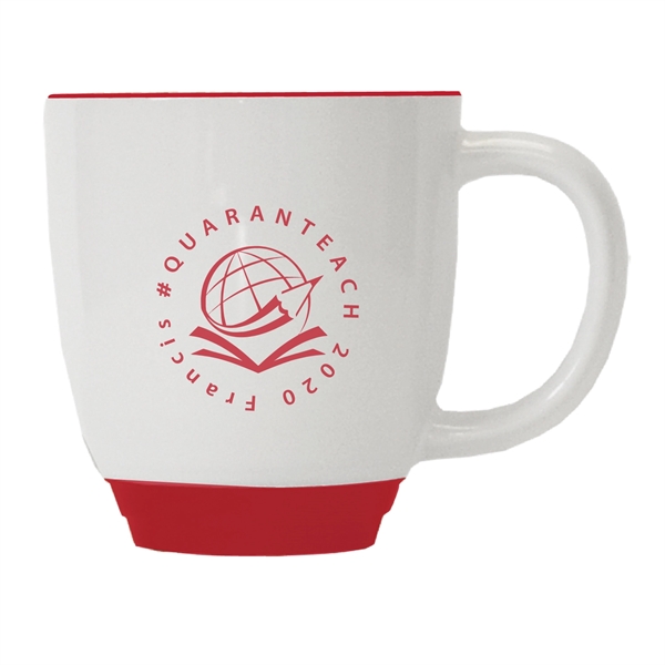 14 Oz. ceramic mug with white body.... from ASI 74245 Nordic Co Inc / Nordic Nordic Promos