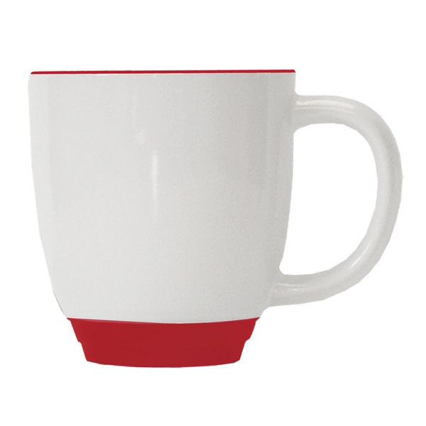14 Oz. ceramic mug with white body.... from ASI 74245 Nordic Co Inc / Nordic Nordic Promos
