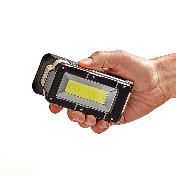 5" long COB rechargeable worklight and flashlight combination. It can kick... from ASI 46170 Compass Industries Inc