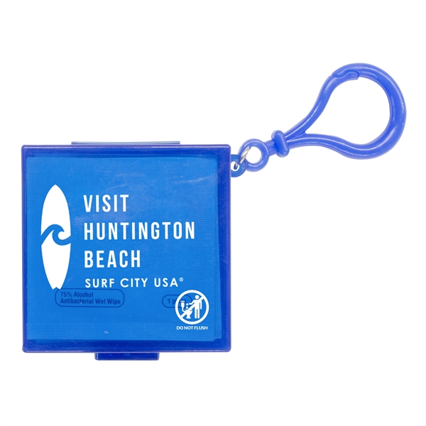 10 individual wet wipes with citrus scent inside a square plastic... from ASI 90807 Tekweld