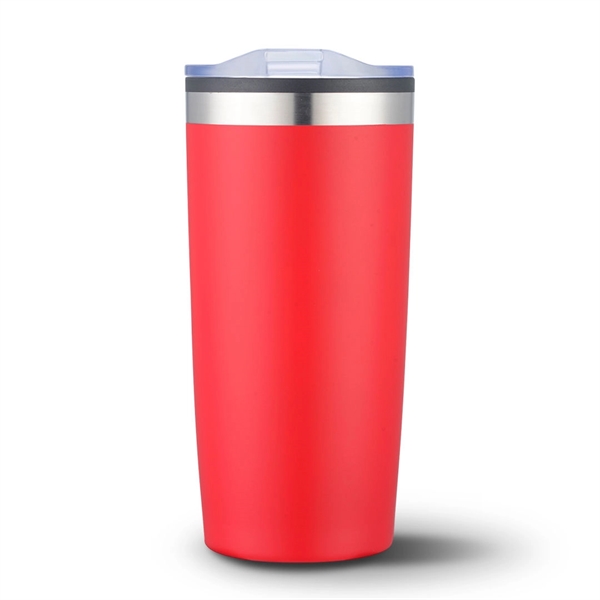 Powder Coated 304 Stainless Steel with Plastic liner
Double Walled insulated tumbler.... from ASI 84592 St Regis Group