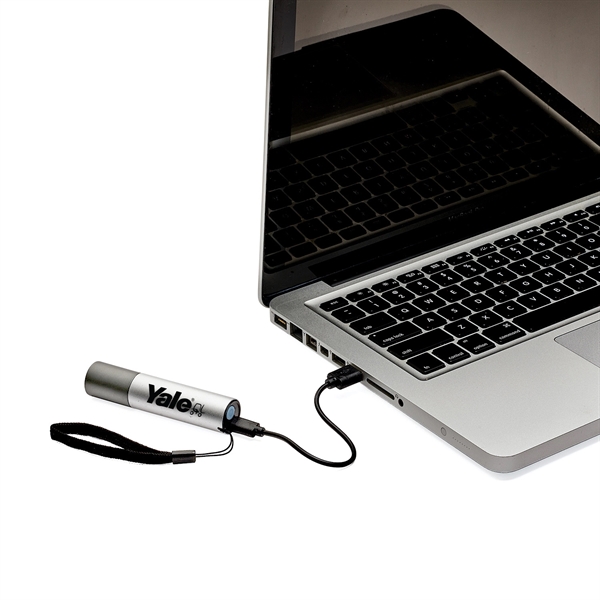 3.6" long mini rechargeable LED light. Minimalist look, small enough for... from ASI 46170 Compass Industries Inc