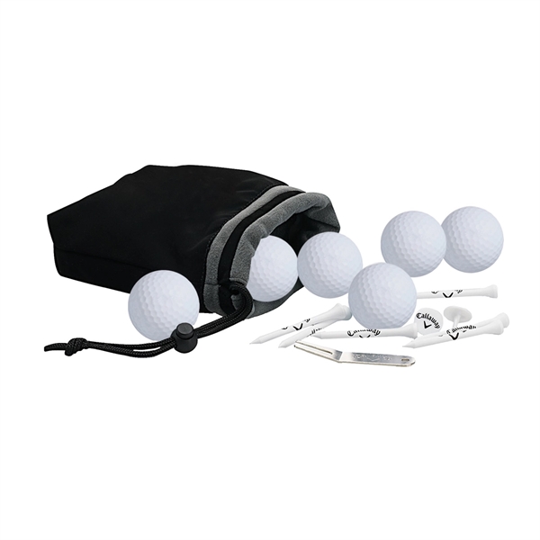 Callaway Supersoft Golf Balls Six Ball Embroidered Pouch... from ASI 38120 Ball Pro / Diversified Quality Kitchenware