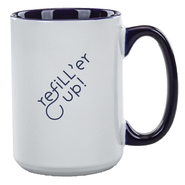 15 Oz. ceramic made True Color Academy Mug.... from ASI 74245 Nordic Co Inc