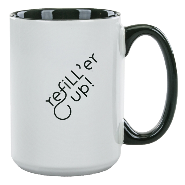 15 Oz. ceramic made True Color Academy Mug.... from ASI 74245 Nordic Co Inc