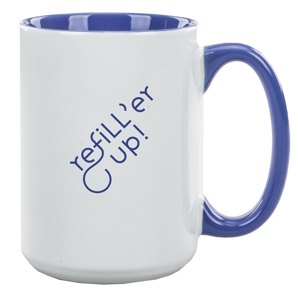 15 Oz. ceramic made True Color Academy Mug.... from ASI 74245 Nordic Co Inc