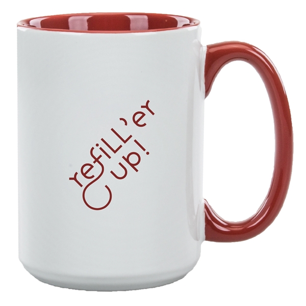 15 Oz. ceramic made True Color Academy Mug.... from ASI 74245 Nordic Co Inc