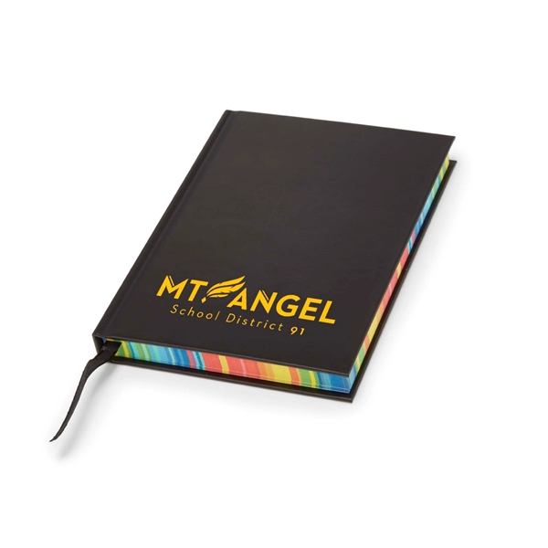 Rainbow Edge Hardbound Journal with lined pages.... from ASI 63549 Jornik Manufacturing Corp / Jornik