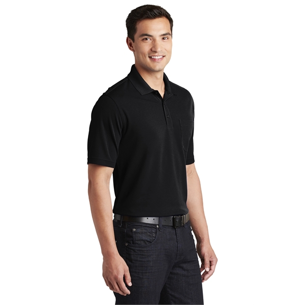 Port Authority Dry Zone UV Micro-Mesh Pocket Polo.... from ASI 84863 SanMar